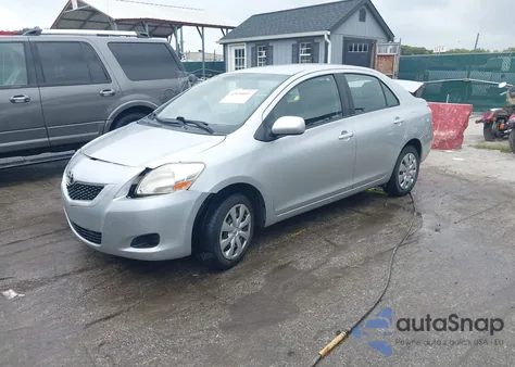 2012 Toyota Yaris из США, поврежденный, VIN JTDBT4K36CL017970